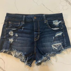 American Eagle Hi-Rise Festival Jean Shorts